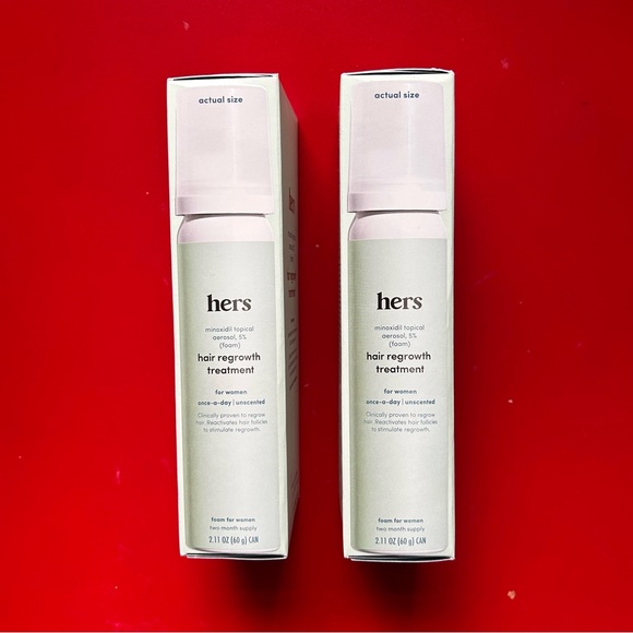 Hers Minoxidil Hair Regrowth Treatment for Women - Foam - Picture 7 of 9